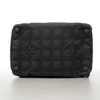 Chanel Vanity Bag New Travel Nylon Black Silver — view 3