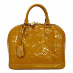 Louis Vuitton Handbag Vernis Alma PM Rose Vereur