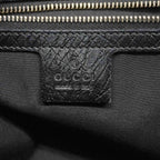 Gucci Tote GG Canvas Horsebit Black Gold — view 5