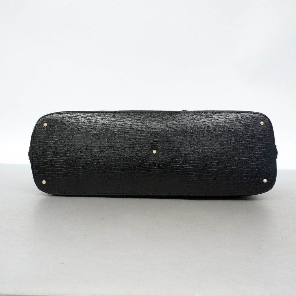 Gucci Tote GG Canvas Horsebit Black Gold — view 3