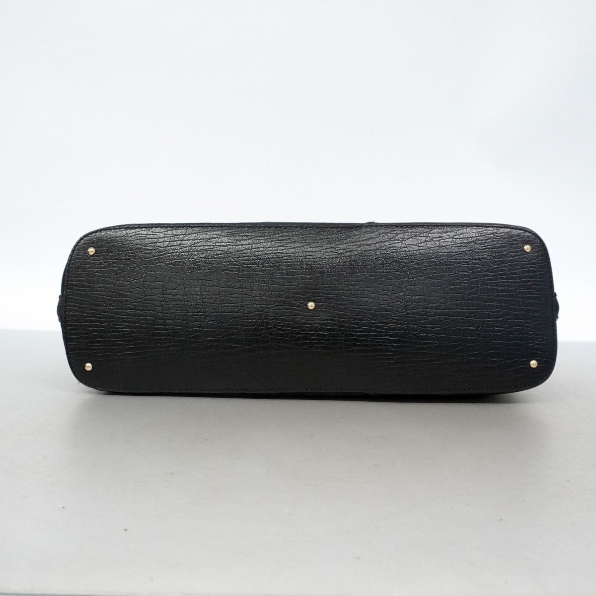 Gucci Tote GG Canvas Horsebit Black Gold — view 3