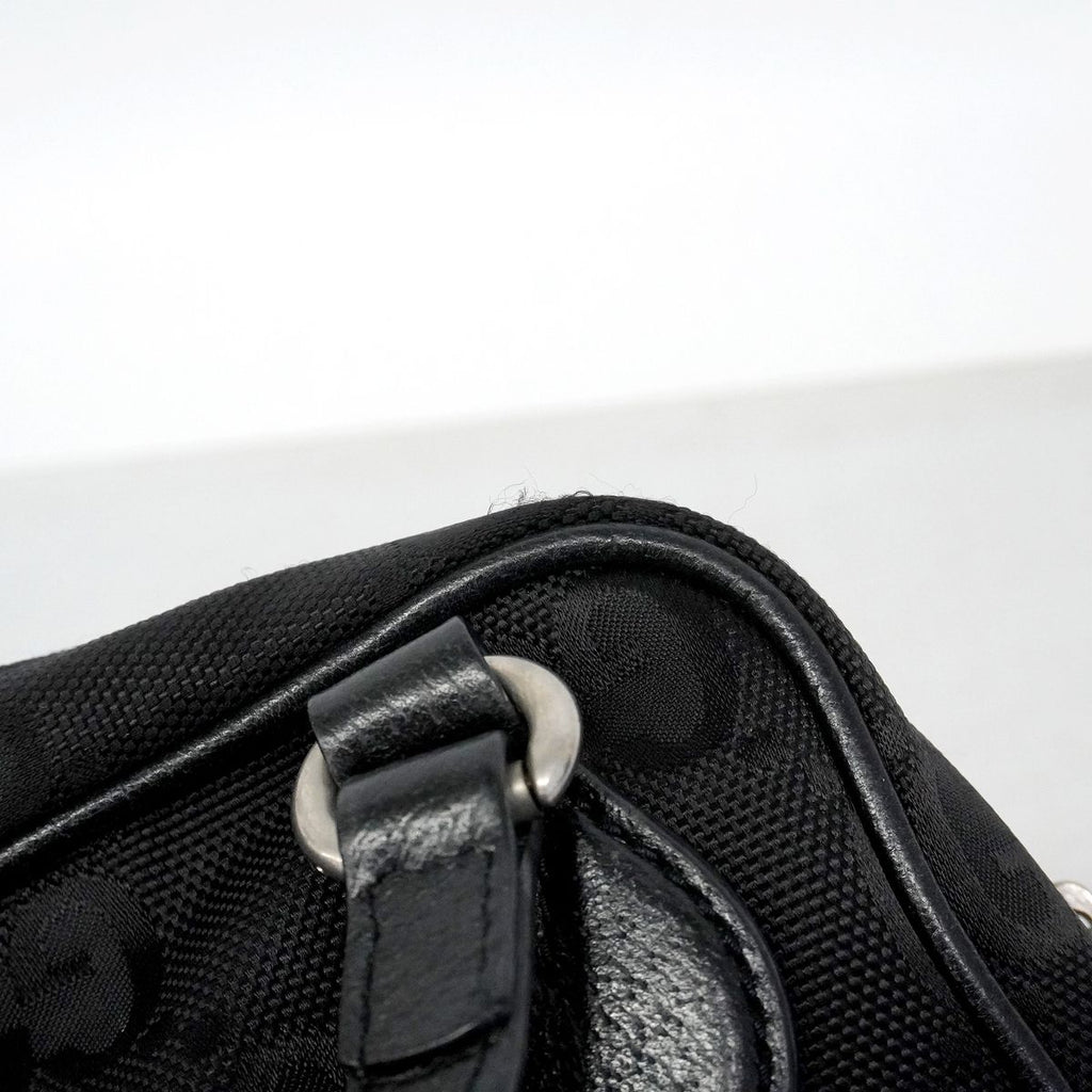 Gucci Handbag Off the Grid Nylon Black Silver 2-Way Bag — view 8