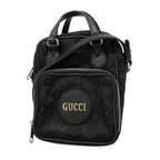 Gucci Handbag Off the Grid Nylon Black Silver 2-Way Bag