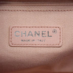 Chanel Handbag Deauville Canvas Pink Silver 2-Way Bag — view 5