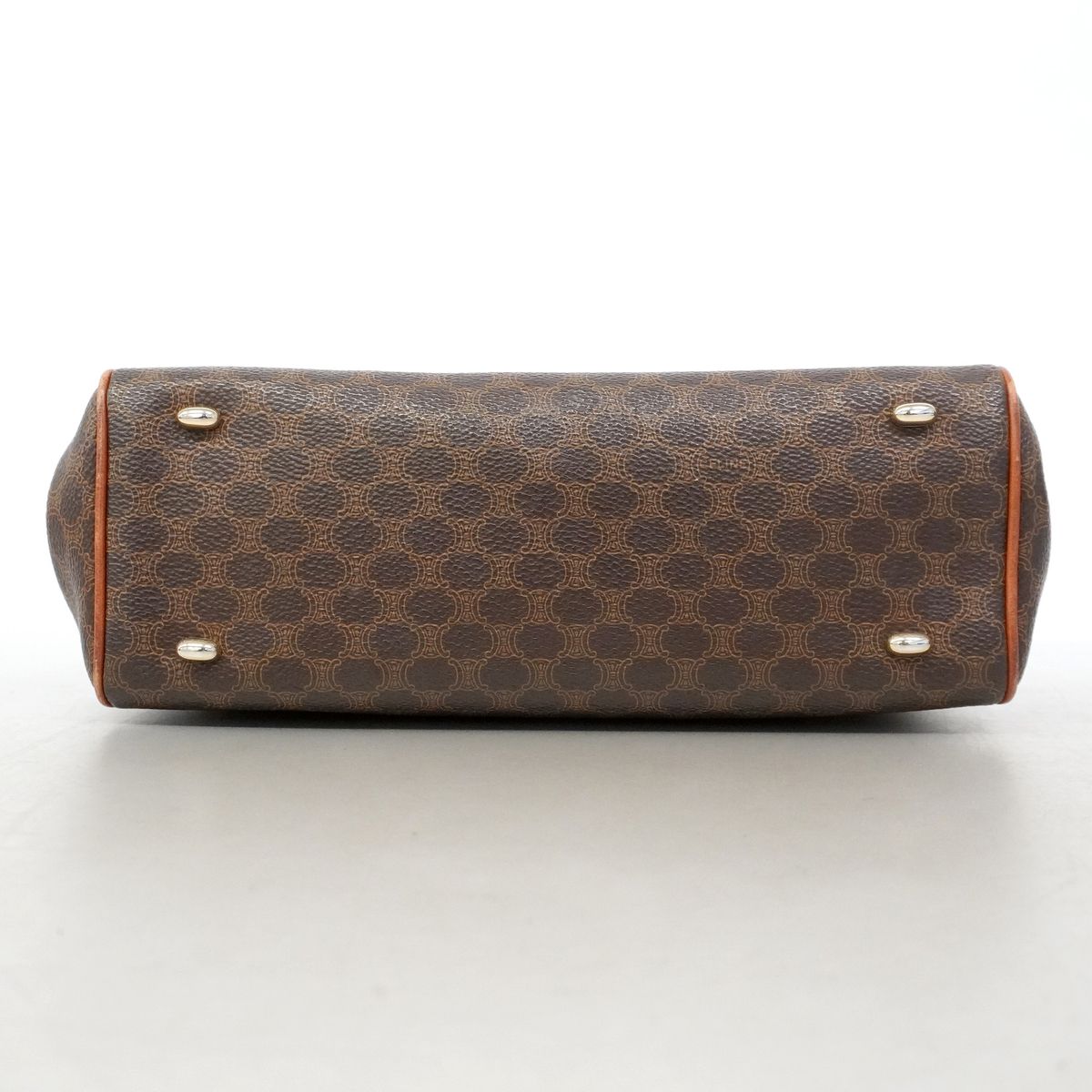 Celine Handbag Macadam Brown Gold — view 3