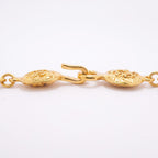 Chanel Necklace Vintage CC Logo Gold Plated — view 4