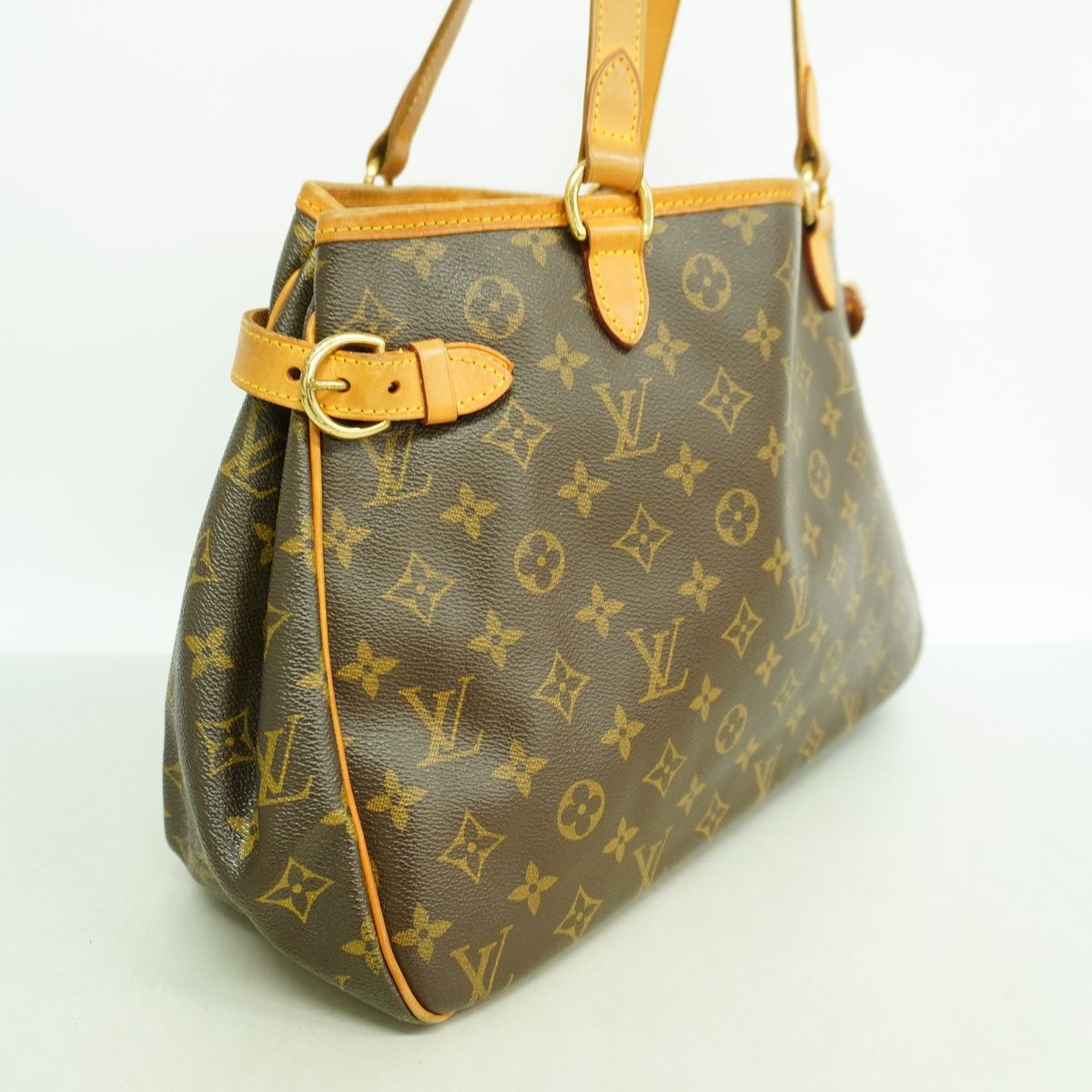 Louis Vuitton Tote Monogram Batignolles Horizon Tal Brown — view 2