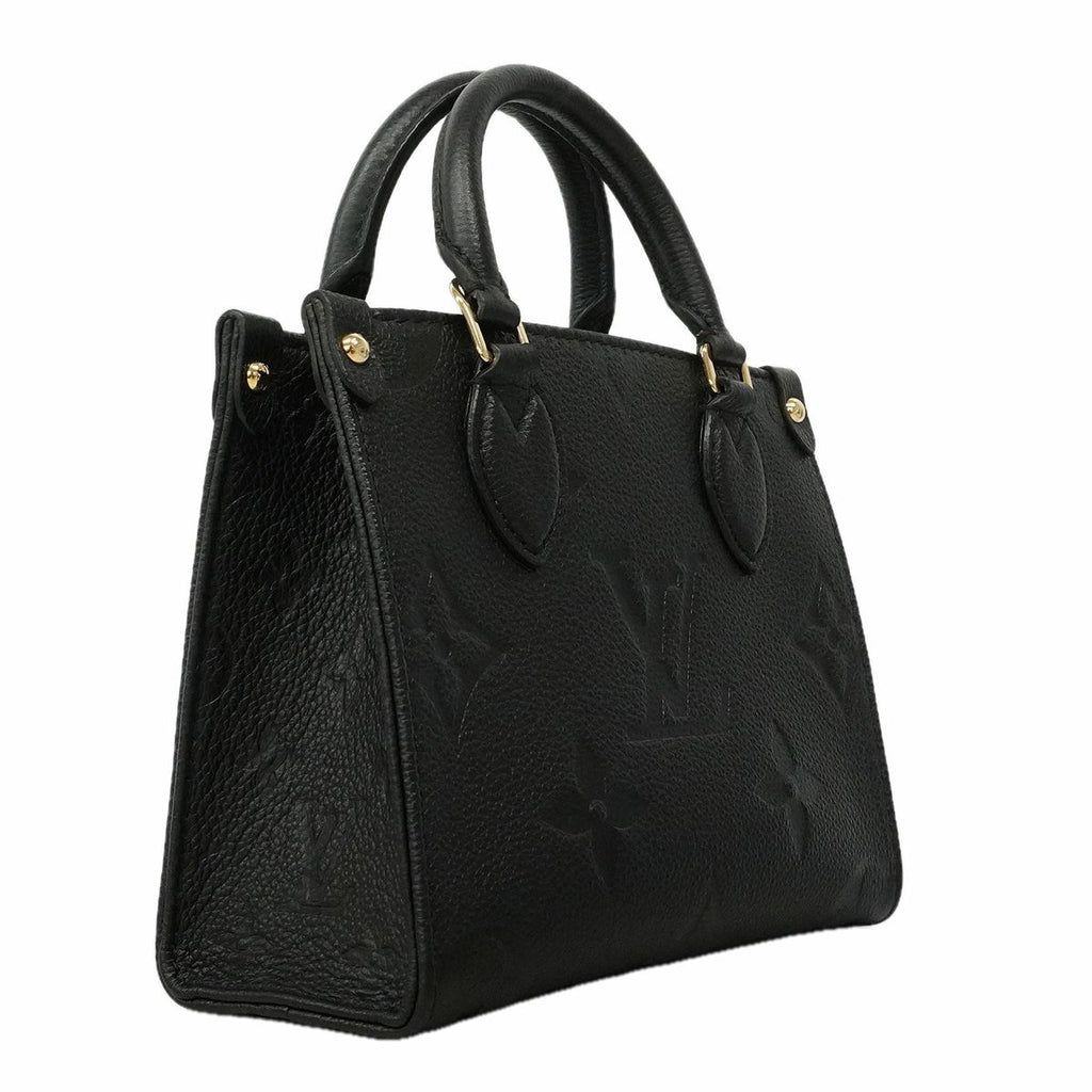 Louis Vuitton Handbag Monogram Empreinte on the Go BB Noir 2-Way Bag — view 2