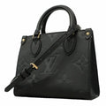 Louis Vuitton Handbag Monogram Empreinte on the Go BB Noir 2-Way Bag