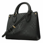 Louis Vuitton Handbag Monogram Empreinte on the Go BB Noir 2-Way Bag