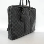 Louis Vuitton Business Bag Damier Graphite Porte Documents Voyage Black Gray — view 2