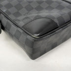 Louis Vuitton Business Bag Damier Graphite Porte Documents Voyage Black Gray — view 8