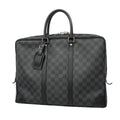 Louis Vuitton Business Bag Damier Graphite Porte Documents Voyage Black Gray
