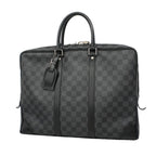 Louis Vuitton Business Bag Damier Graphite Porte Documents Voyage Black Gray