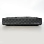 Louis Vuitton Business Bag Damier Graphite Porte Documents Voyage Black Gray — view 3