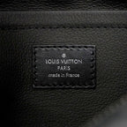 Louis Vuitton Clutch Monogram Eclipse Rocker Dopp Kit Black — view 5
