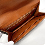 Louis Vuitton Clutch Monogram Pochette Dam PM Brown — view 4