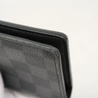 Louis Vuitton Wallet Damier Graphite Portefeuille Brazza Black Gray — view 6