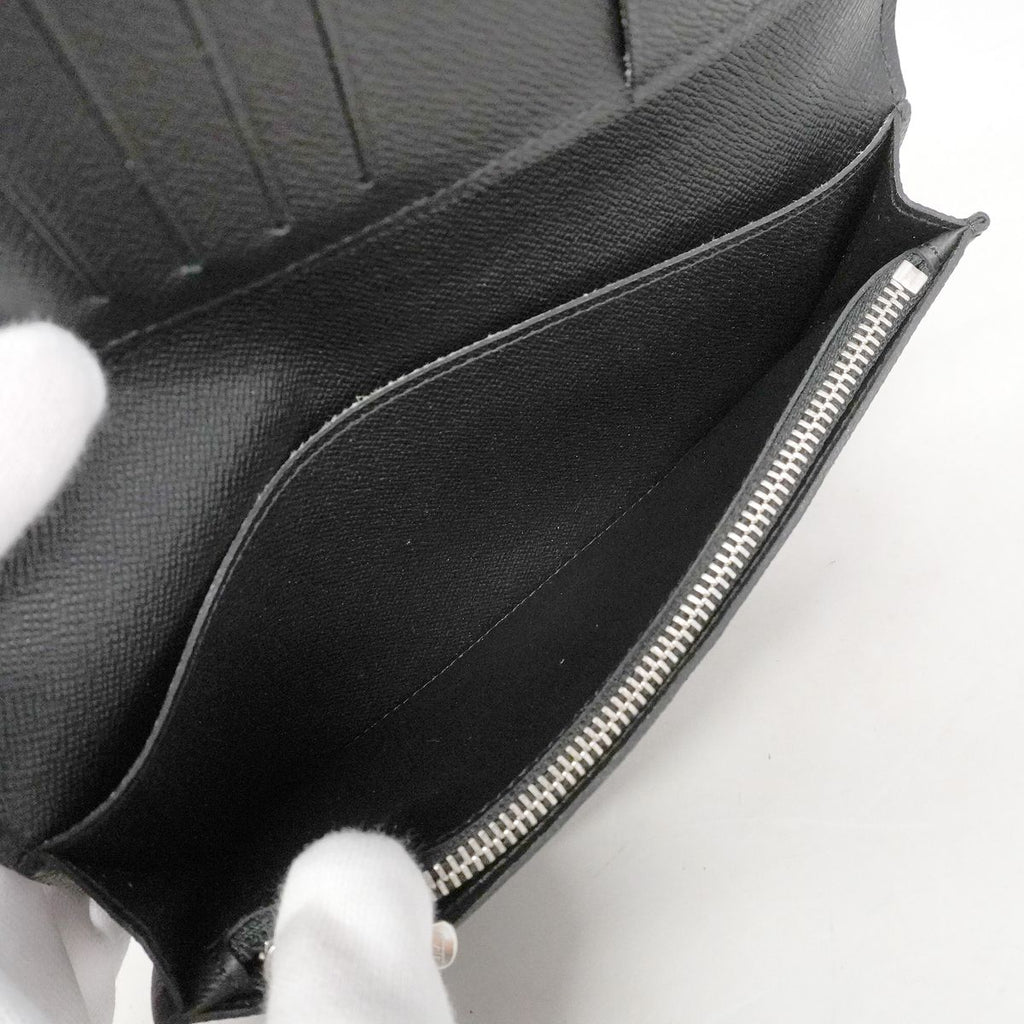 Louis Vuitton Wallet Damier Graphite Portefeuille Brazza Black Gray — view 8