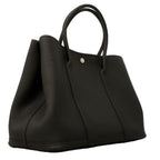 Hermes Tote Garden Party PM Negonda Black Silver — view 2