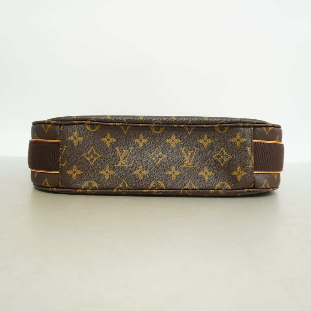 Louis Vuitton Shoulder Bag Monogram Beaubourg MM Brown — view 3