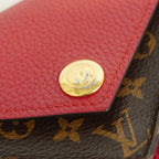 Louis Vuitton Trifold Wallet Monogram Portefeuille Double Compact Ruby — view 6