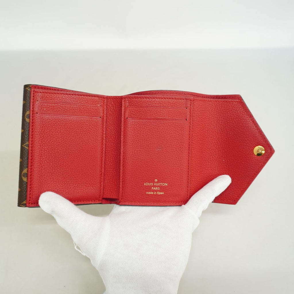 Louis Vuitton Trifold Wallet Monogram Portefeuille Double Compact Ruby — view 3