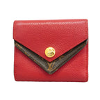Louis Vuitton Trifold Wallet Monogram Portefeuille Double Compact Ruby