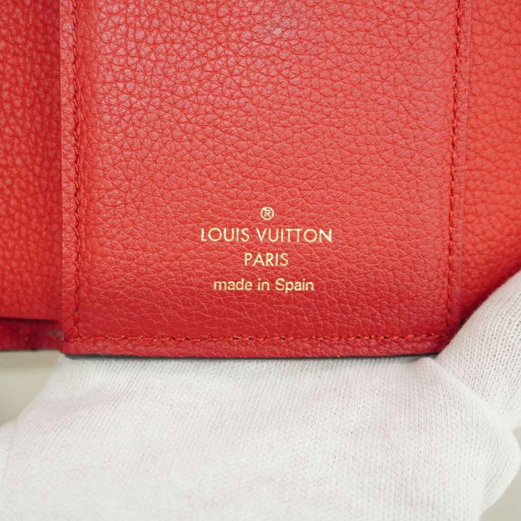 Louis Vuitton Trifold Wallet Monogram Portefeuille Double Compact Ruby — view 4