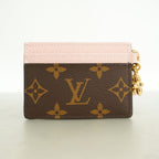 Louis Vuitton Card Case Monogram LV Charm Brown — view 6