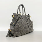 Louis Vuitton Handbag Monogram Denim Neo Cabby GM Noir 2-Way Bag — view 2