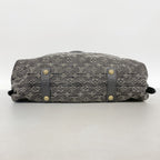Louis Vuitton Handbag Monogram Denim Neo Cabby GM Noir 2-Way Bag — view 3