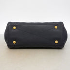 Louis Vuitton Handbag Monogram Empreinte Montaigne BB Marine Rouge 2-Way Bag — view 3