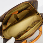 Louis Vuitton Handbag Monogram Deauville Brown — view 4