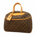 Louis Vuitton Handbag Monogram Deauville Brown