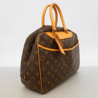 Louis Vuitton Handbag Monogram Deauville Brown — view 2