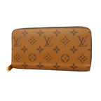 Louis Vuitton Wallet Monogram Reverse Zippy Brown