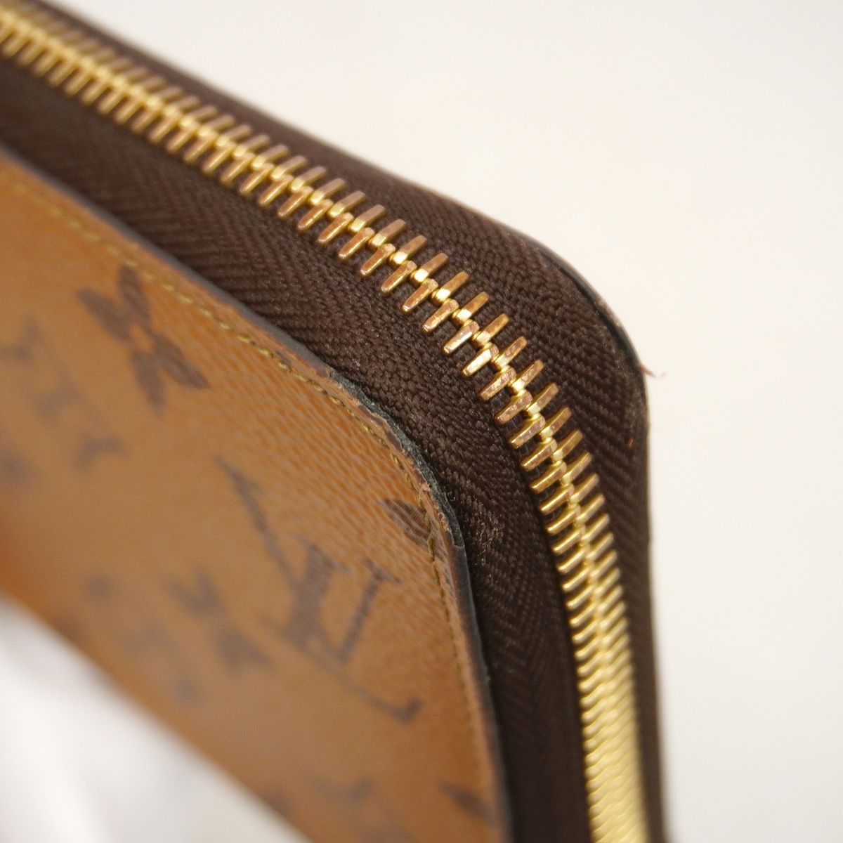 Louis Vuitton Wallet Monogram Reverse Zippy Brown — view 7