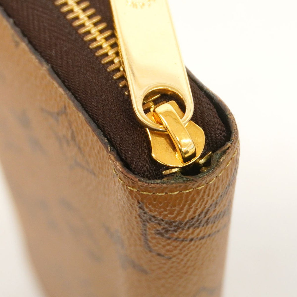 Louis Vuitton Wallet Monogram Reverse Zippy Brown — view 6