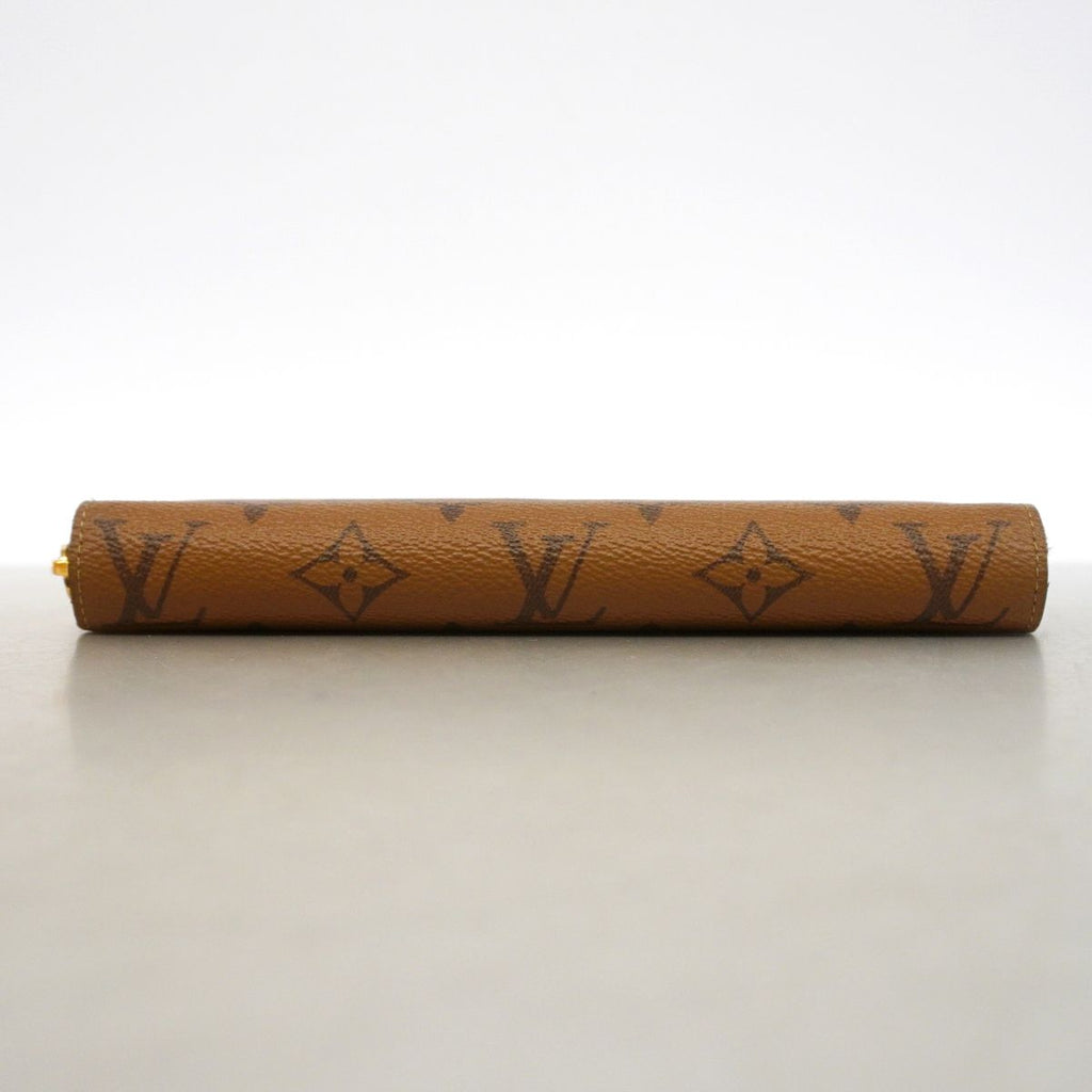 Louis Vuitton Wallet Monogram Reverse Zippy Brown — view 3
