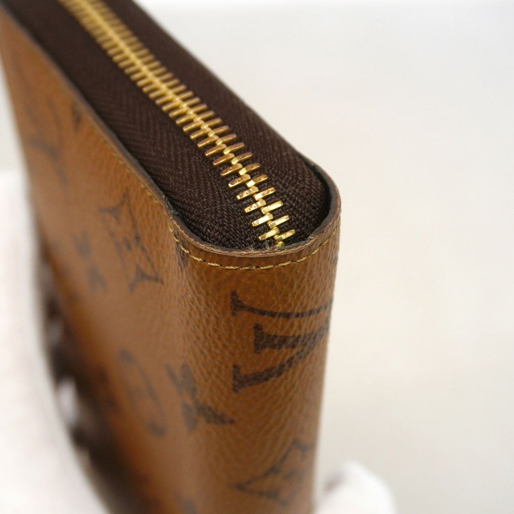 Louis Vuitton Wallet Monogram Reverse Zippy Brown — view 8