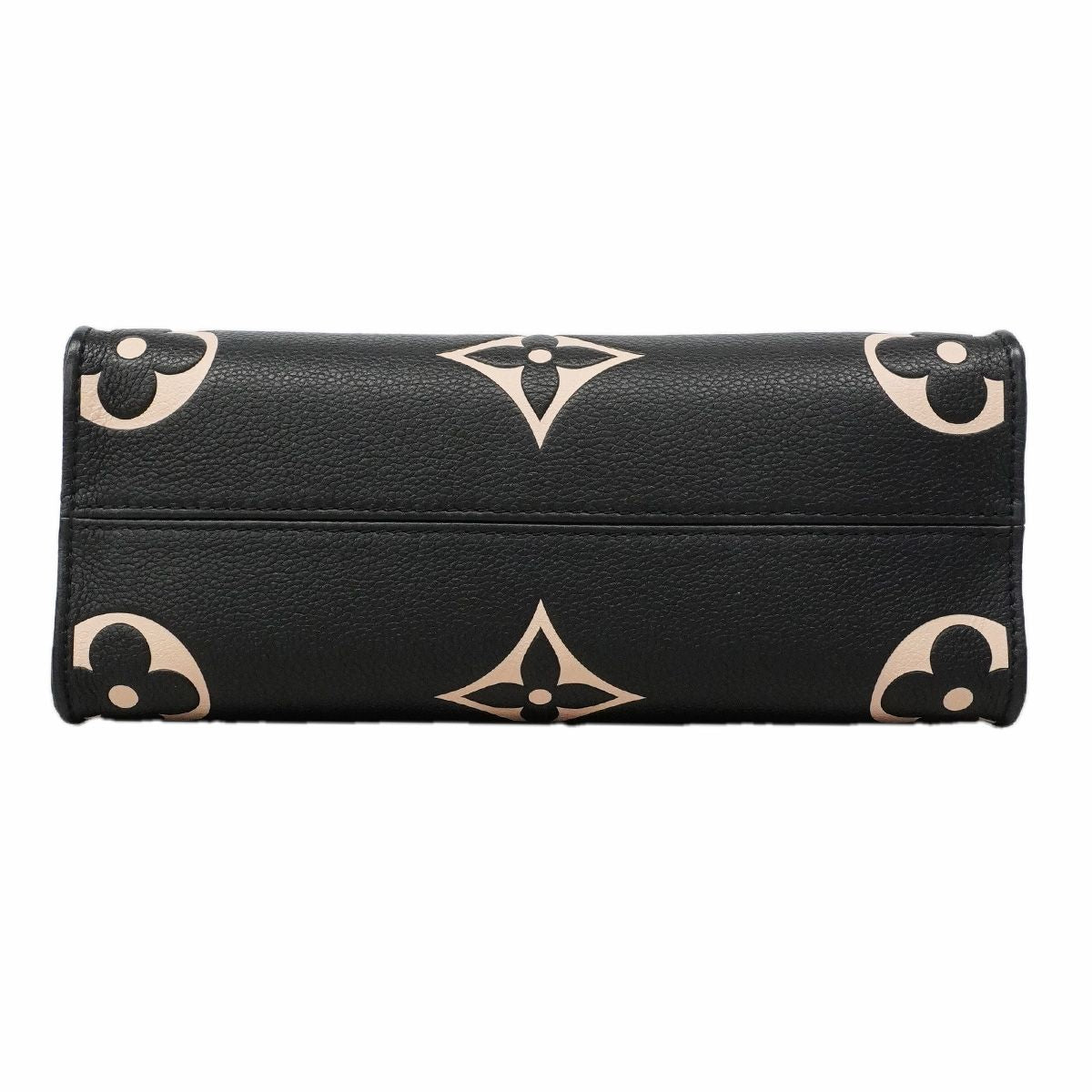 Louis Vuitton Handbag Monogram Empreinte Bicolor on the Go PM Black Beige 2-Way — view 3