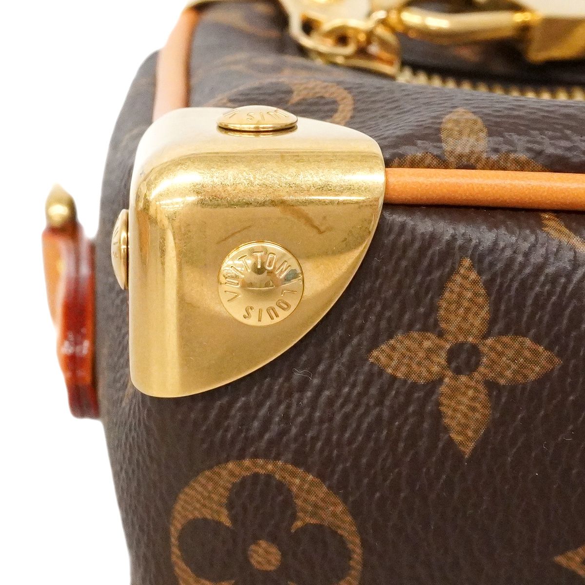Louis Vuitton Shoulder Bag Monogram Archive Mini Soft Trunk Brown — view 6