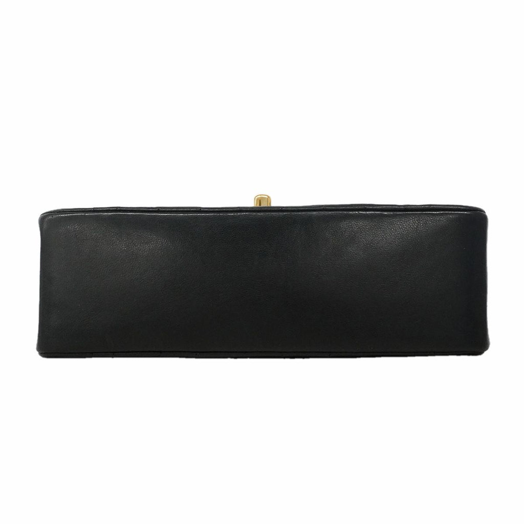 Chanel Shoulder Bag Diana Lambskin Black Gold — view 3