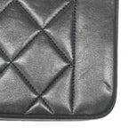 Chanel Shoulder Bag Diana Lambskin Black Gold — view 8