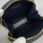 Dior Shoulder Bag Cannage Leather Black Gold — view 4