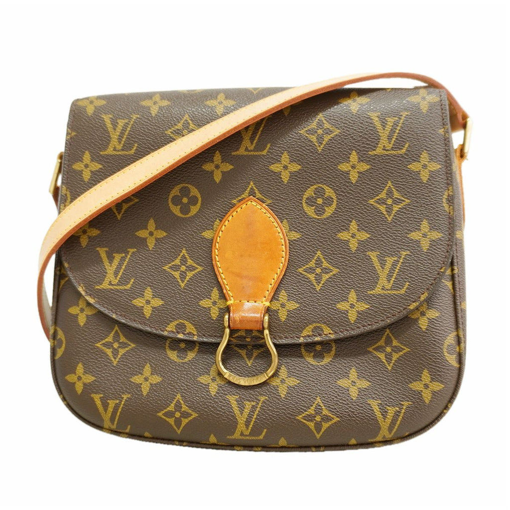 Louis Vuitton Shoulder Bag Monogram Saint-cloud GM Brown