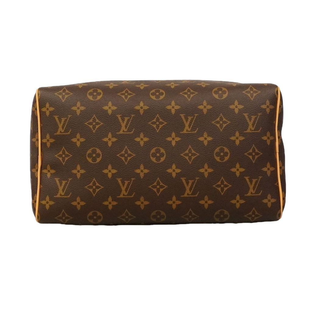 Louis Vuitton Handbag Monogram Speedy Bandouliere Brown Red 2-Way Bag — view 3