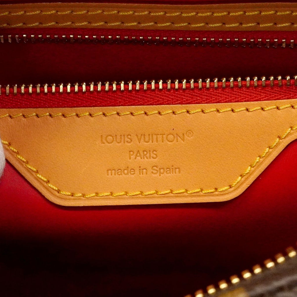 Louis Vuitton Handbag Monogram Speedy Bandouliere Brown Red 2-Way Bag — view 5
