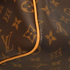 Louis Vuitton Handbag Monogram Speedy Bandouliere Brown Red 2-Way Bag — view 6